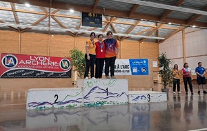 Championnat Régional Adultes à Riom : Sandra en or