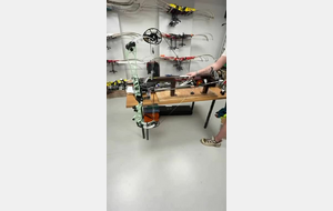 Presse pour arcs poulies