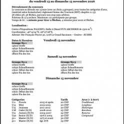Concours 3D indoor des AUTOMNALES
