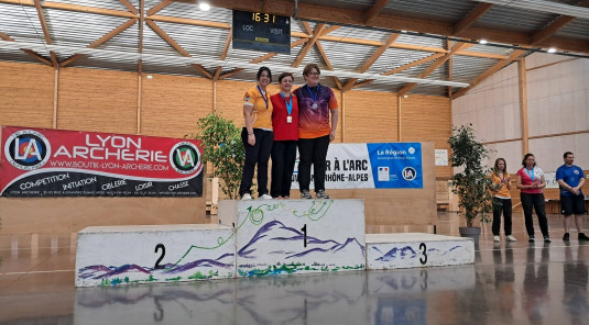 Championnat Régional Adultes à Riom : Sandra en or